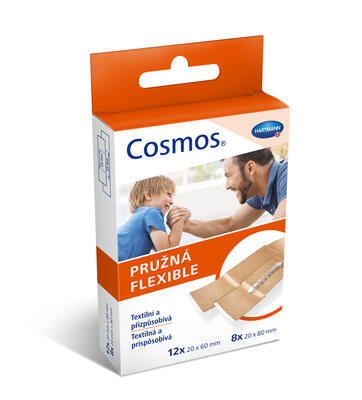 COSMOS náplasti Pružná 2vel. 20ks (Flexible) - 1