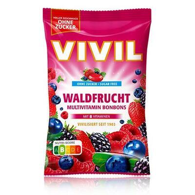 VIVIL Multivitamín lesní plody 8vit. bez cukru 60g - 1