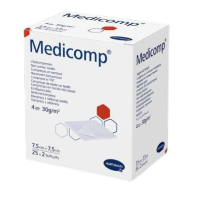 Kompres Medicomp ster.7.5x7.5cm 25x2ks