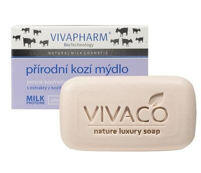 Přírodní mýdlo s kozím mlékem 100g VIVAPHARM