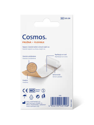 COSMOS náplasti Pružná 2vel. 20ks (Flexible) - 2