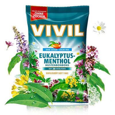 VIVIL Eukalyptus-mentol + 20 druhů bylin - 2