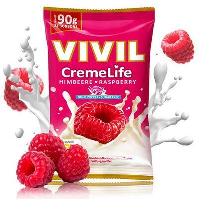 VIVIL Creme life malina bez cukru 90g - 2