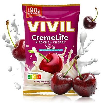 VIVIL Creme life višeň bez cukru 90g, 90 g - 2