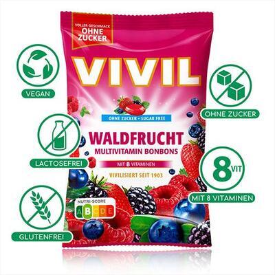 VIVIL Multivitamín lesní plody 8vit. bez cukru 60g - 3