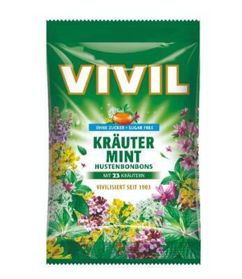 VIVIL Byliny - 23 druhů + mentol bez cukru 60g - 5